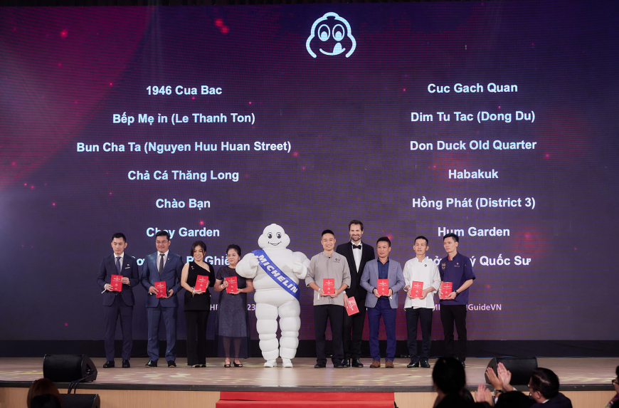 29 cơ sở nhận giải Bib Gourmand