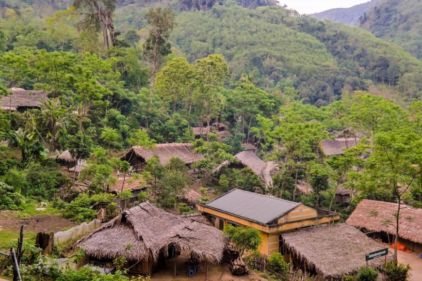 Bản Sưng ở Hòa Bình