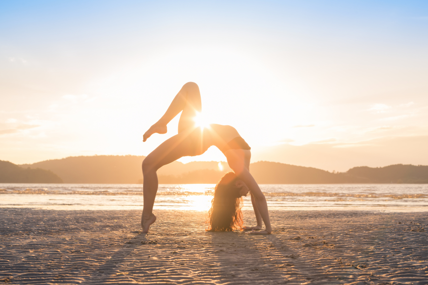 yoga bãi biển ở phú quốc