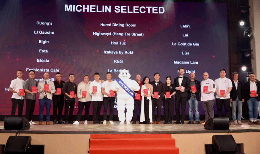 70 nhà hàng nhận giải Michelin Selected