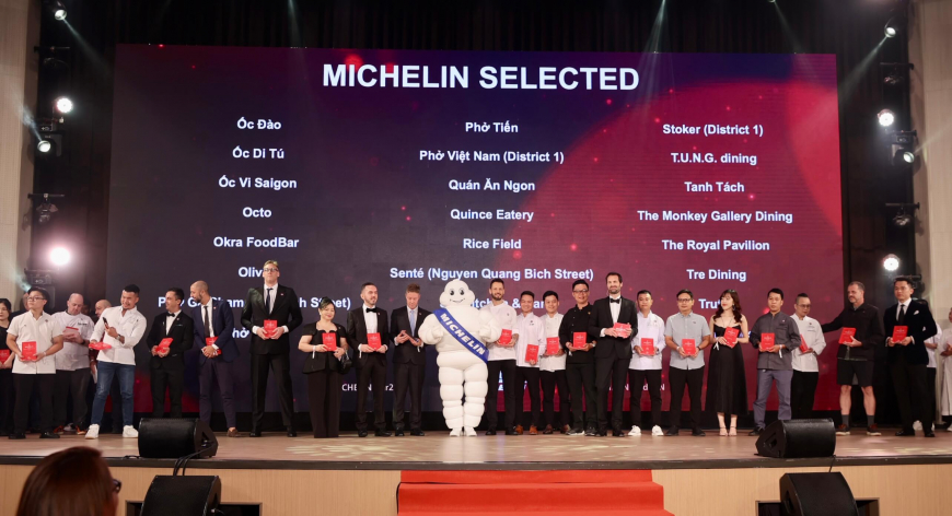 70 nhà hàng nhận giải Michelin Selected