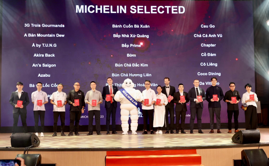 70 nhà hàng nhận giải Michelin Selected