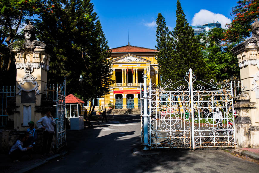 Französische Architektur findet man in Ecken von Hanoi und HCMC.