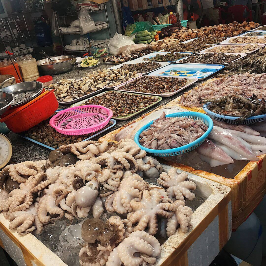 Nachtmarkt in Vung Tau