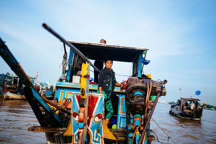 Chợ nổi Mekong