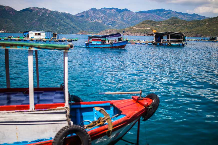 thuyền ở nha trang