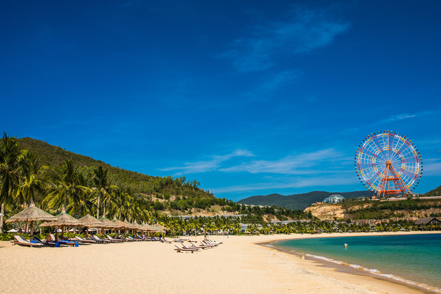 Plage de VinWonders Nha Trang