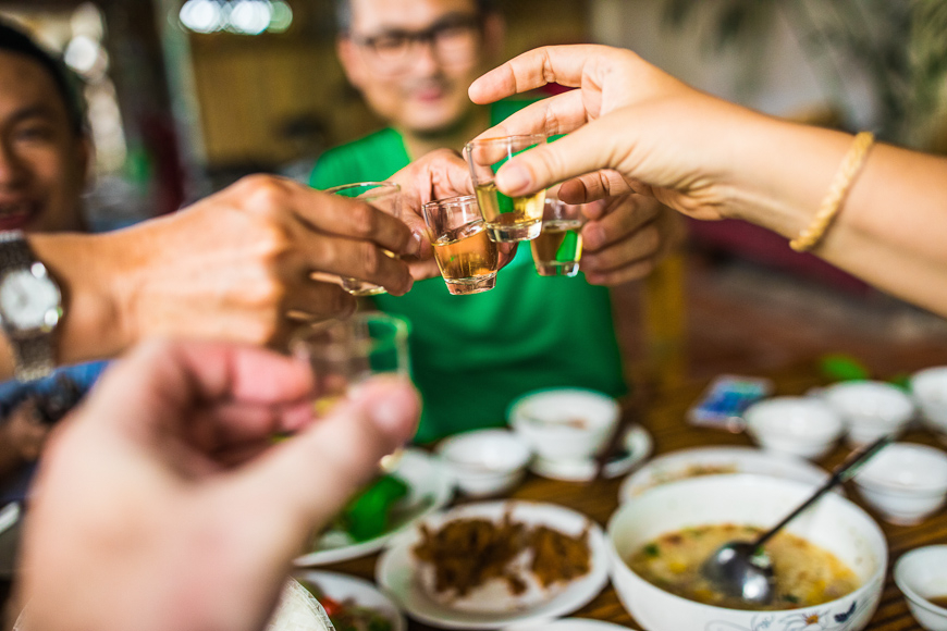 vietnamesische Tischmanieren