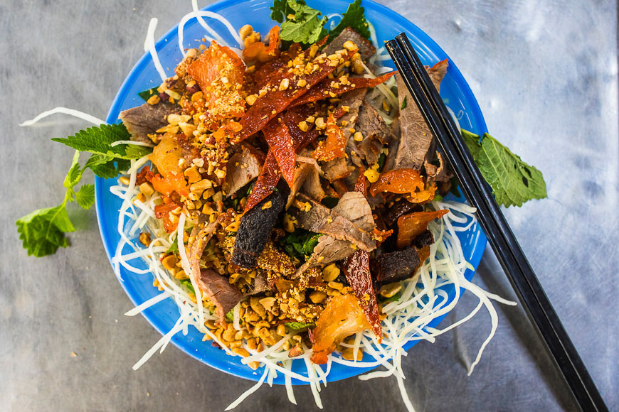 nộm bò khô hà nội