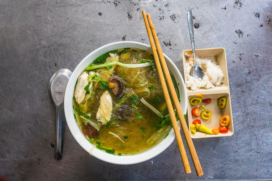 miến gà hà nội