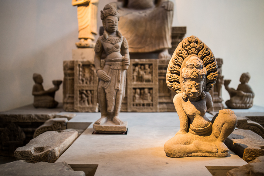 Detail im Museum für Cham-Skulptur in Da Nang.