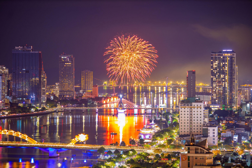 Lễ hội pháo hoa quốc tế DIFF 2023 Đà Nẵng