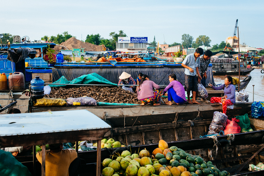 chợ đồng bằng sông Cửu Long