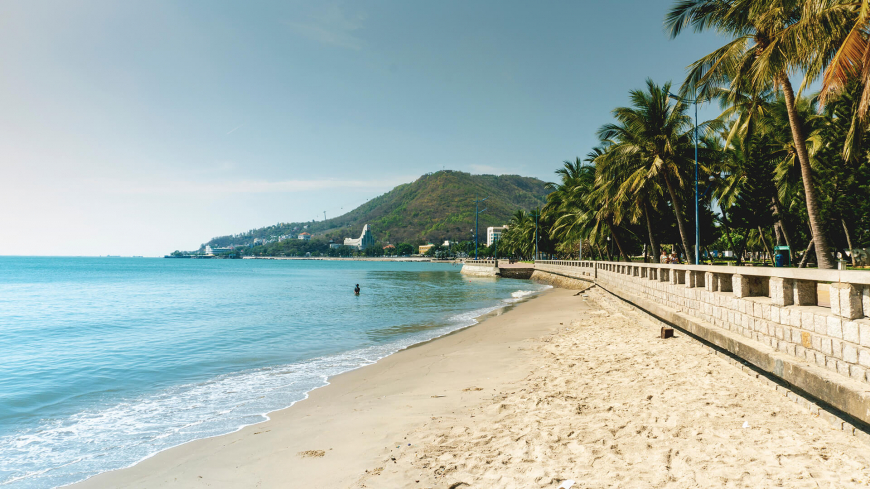 Park am Front Beach von Vung Tau