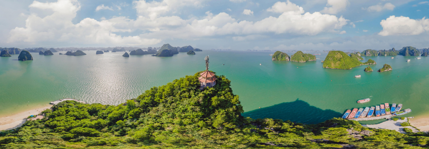 isla de playa de vietnam