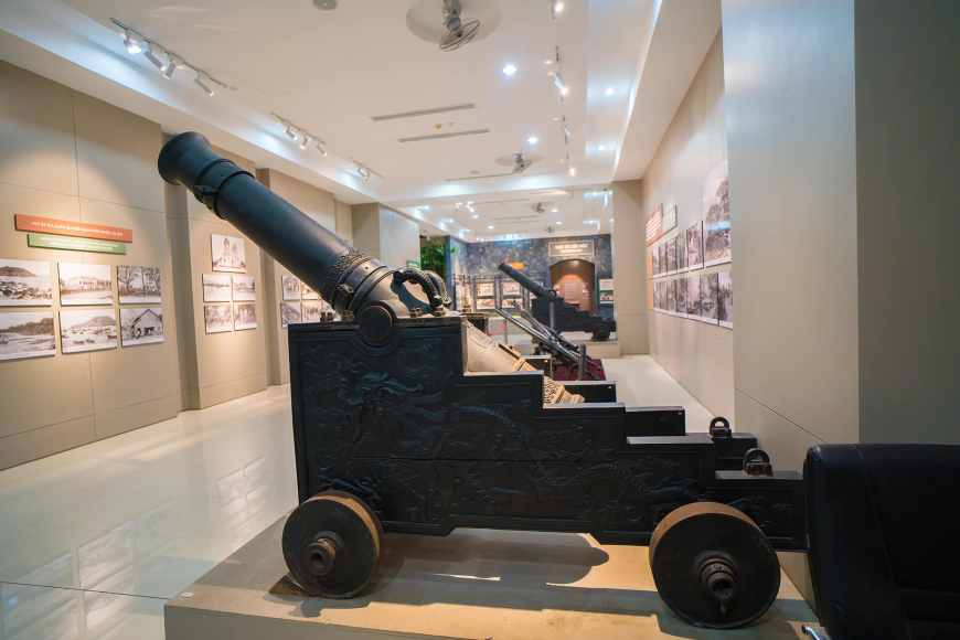 Innenansicht des Vung Tau Museums