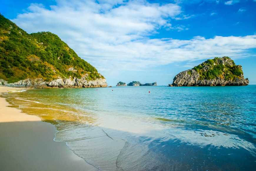 isla de playa de vietnam
